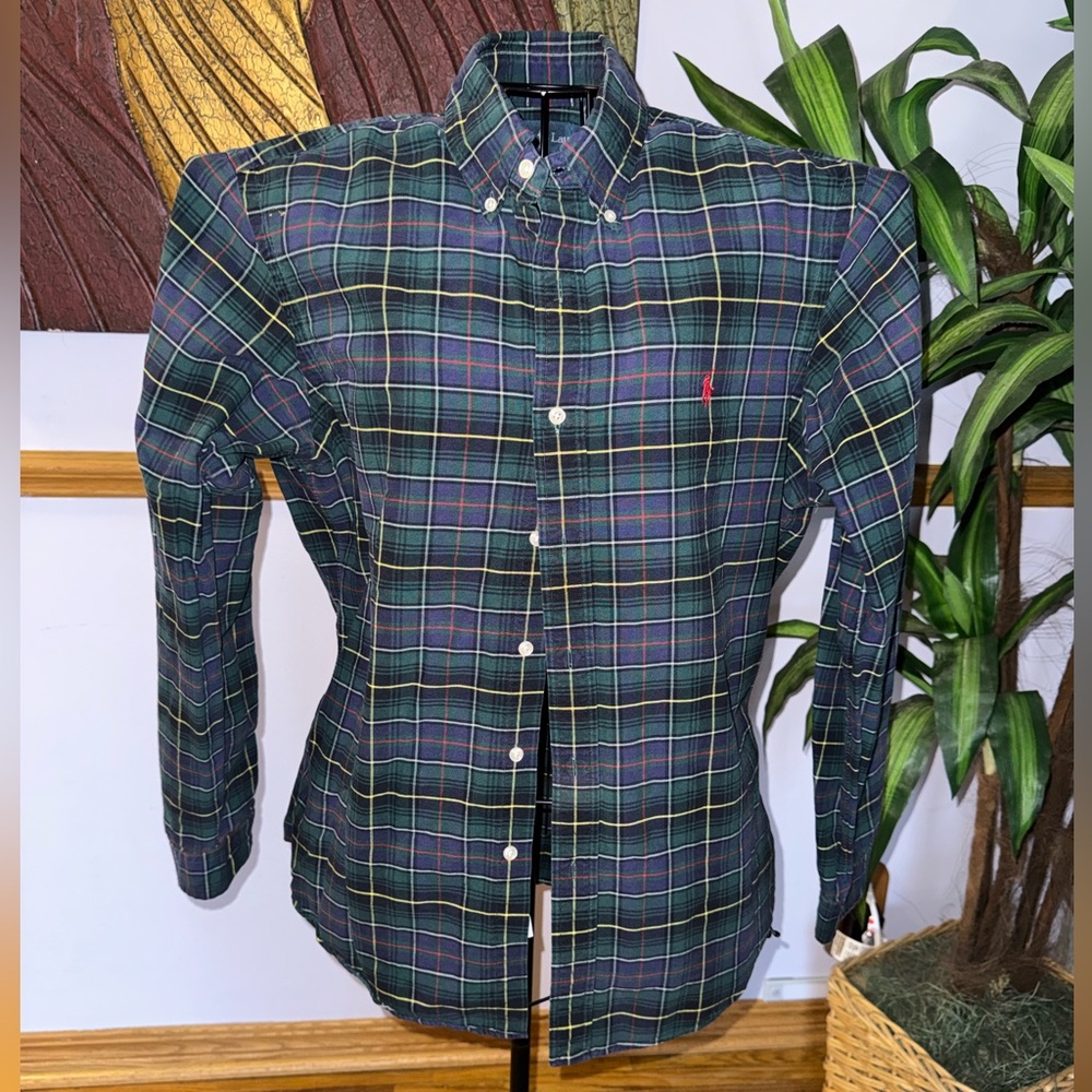 Ralph Lauren Multicolor Plaid Button-Down Shirt